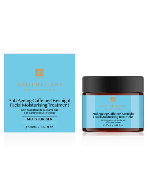 Cafeïne nachtcrème tegen veroudering - 50 ml