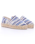 Espadrilles Anitz Tie & Dye plateforme bleues