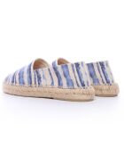 Espadrilles Anitz Tie & Dye plateforme bleues
