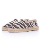 Espadrilles Anitz Tie & Dye plateforme noires