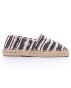 Espadrilles Anitz Tie & Dye plateforme noires