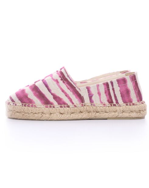 Espadrilles Anitz Tie & Dye plateforme violettes