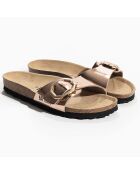 Mules Zephyr rose doré