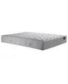 Matelas ressorts ensachés & Accueil latex Séléné blanc - 160x200 cm