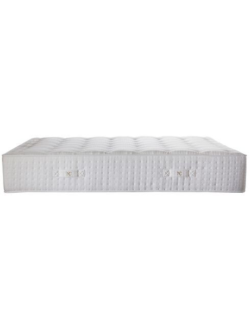 Matelas ressorts ensachés + Mémoire de forme + Latex Artémis blanc - 160x200 cm