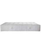 Matelas ressorts ensachés + Mémoire de forme + Latex Artémis blanc - 180x200 cm