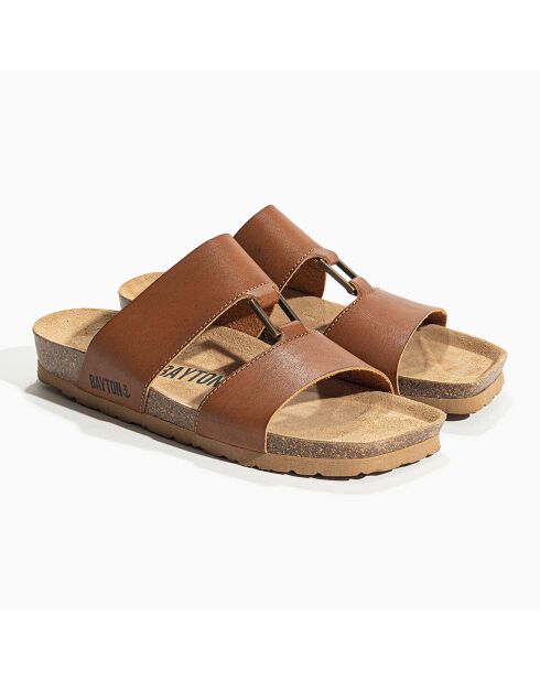 Pantoffels Navia camel