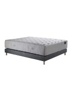 Ensemble Matelas Artémis + sommier Crépuscule gris souris - 140x190 cm