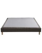 Sommier tapissier Symbiose camel - 140x190 cm