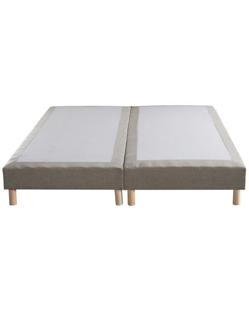 Sommier tapissier Symbiose beige - 180x200 cm