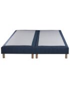 Sommier tapissier Crépuscule bleu marine - 180x200 cm