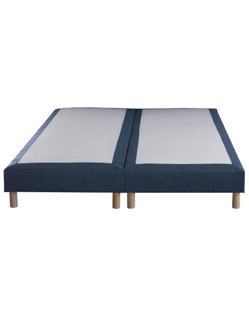 Sommier tapissier Crépuscule bleu marine - 160x200 cm