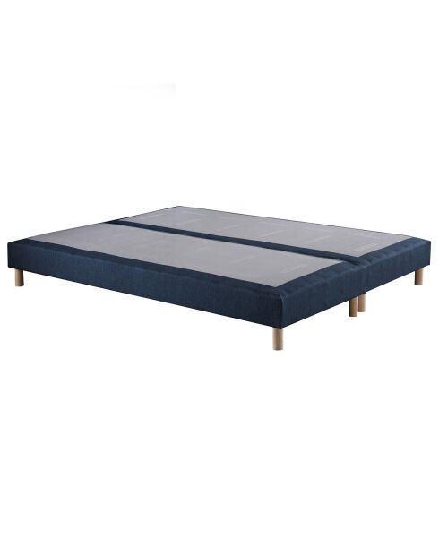 Sommier tapissier Crépuscule bleu marine - 160x200 cm
