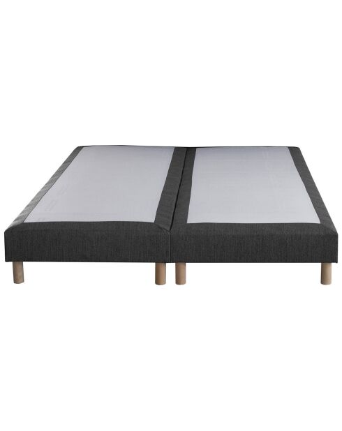 Sommier tapissier Crépuscule anthracite - 180x200 cm