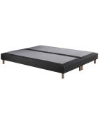 Sommier tapissier Crépuscule anthracite - 180x200 cm