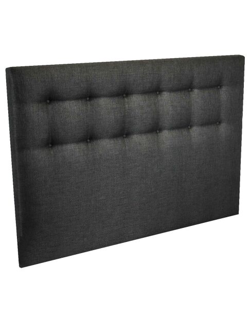 Tête de lit capitonnée Crépuscule anthracite - 160 cm