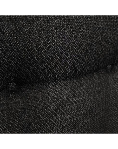 Tête de lit capitonnée Crépuscule anthracite - 160 cm