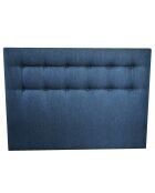 Tête de lit capitonnée Crépuscule bleu marine - 140 cm