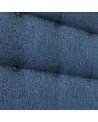 Tête de lit capitonnée Crépuscule bleu marine - 140 cm