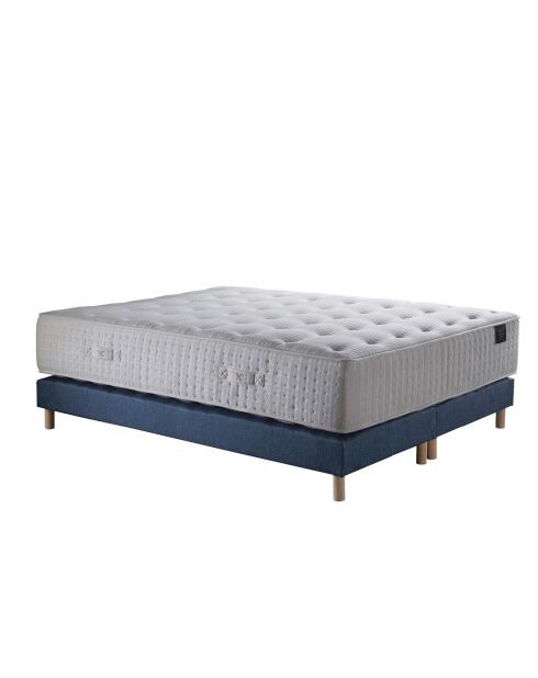Ensemble Matelas Artémis + 2 Sommierss Crépuscule bleu marine - 160x200 cm