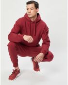 Sweat 100% Coton Bio Boody bordeaux