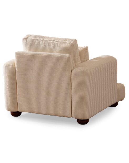 Fauteuil River beige - 100x105x90 cm