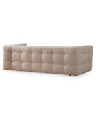 Canapé 3 places Cady beige - 235x100x72 cm