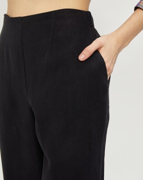 Pantalon 100% Lin Carlos fumée