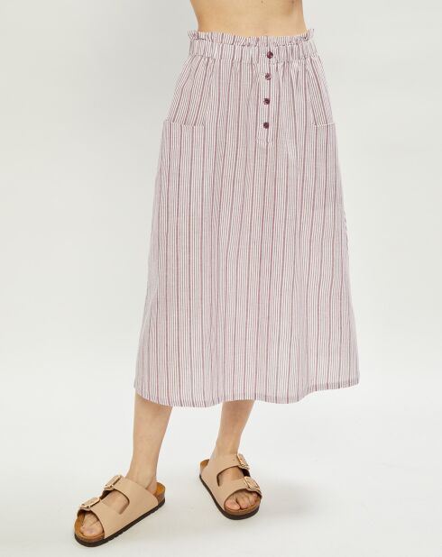 Jupe Cherie ray violette