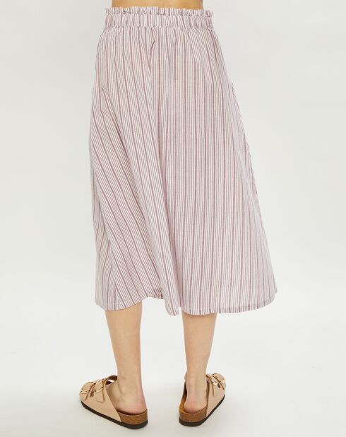 Jupe Cherie ray violette