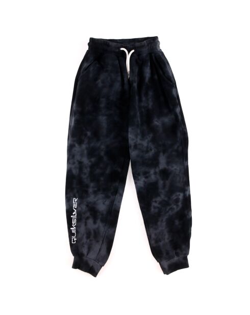 Jogging en Coton mélangé Tie & dye noir