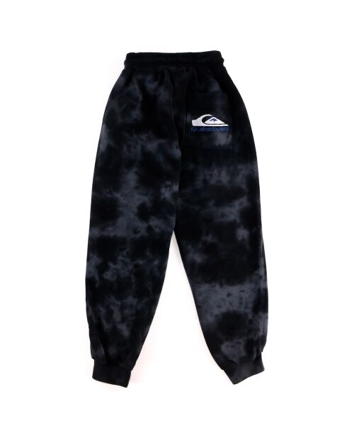 Jogging en Coton mélangé Tie & dye noir