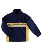 Coupe-Vent bicolore Windbreaker bleu marine/jaune