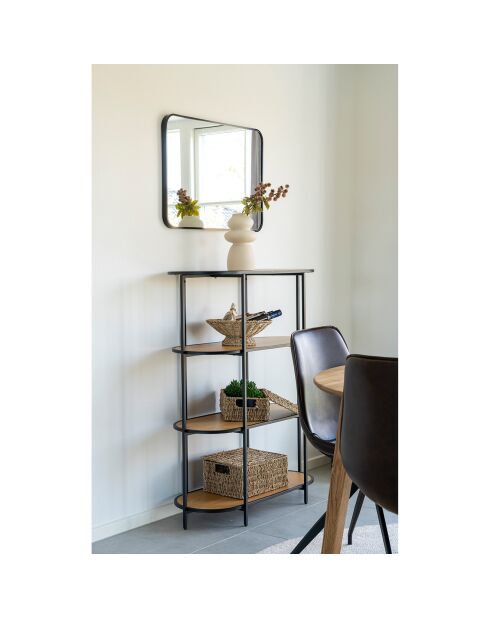 Plateau de service Pruna naturel - 30x30x11 cm