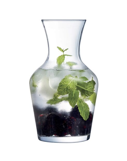 Carafe à vin en verre transparente - 100 cl