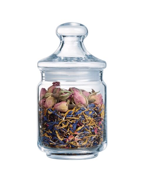 2 Pots Pure Jar Club transparents - 28 cl