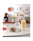 2 Pots Pure Jar Club transparents - 28 cl