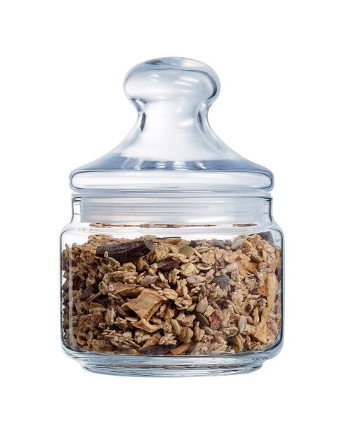 2 durchsichtige Pure Jar Club Gläser - 50 cl