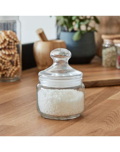 2 durchsichtige Pure Jar Club Gläser - 50 cl