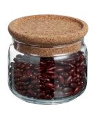 2 Pots Pure Jar Cork transparents - 50 cl