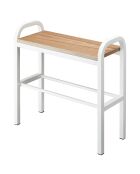 Witte schoenenplank - 48x19x46 cm