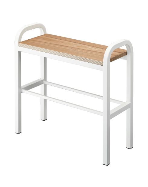 Etagère à chaussures blanche -  48x19x46 cm