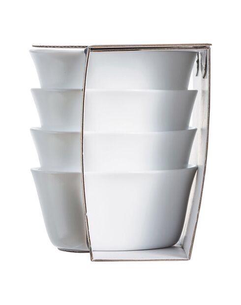 8 Smart Cuisine Carine witte ramekins - 28 cl