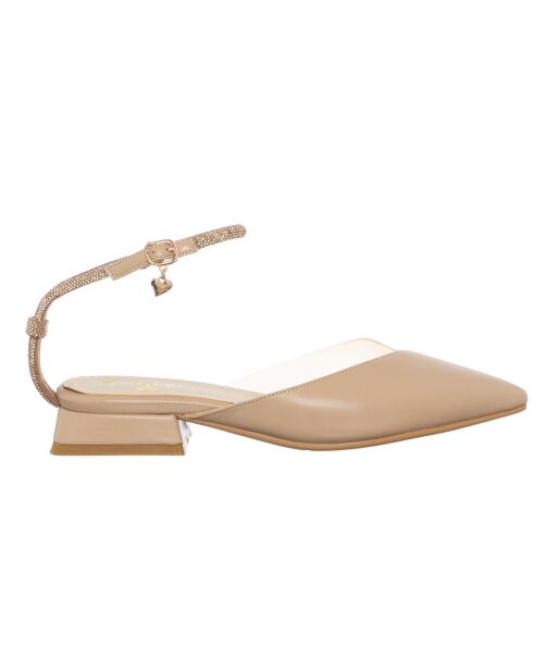 Slingbacks Mulan beiges