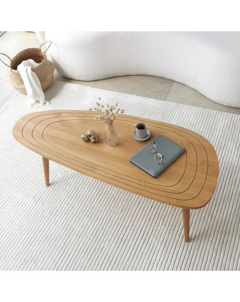 Table basse Sweet teck - 115x38x50 cm