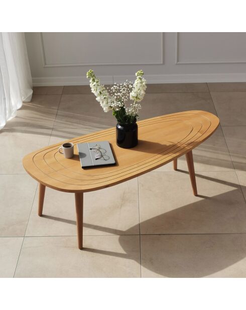 Table basse Sweet teck - 115x38x50 cm