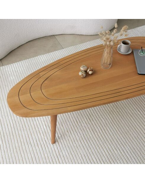 Table basse Sweet teck - 115x38x50 cm