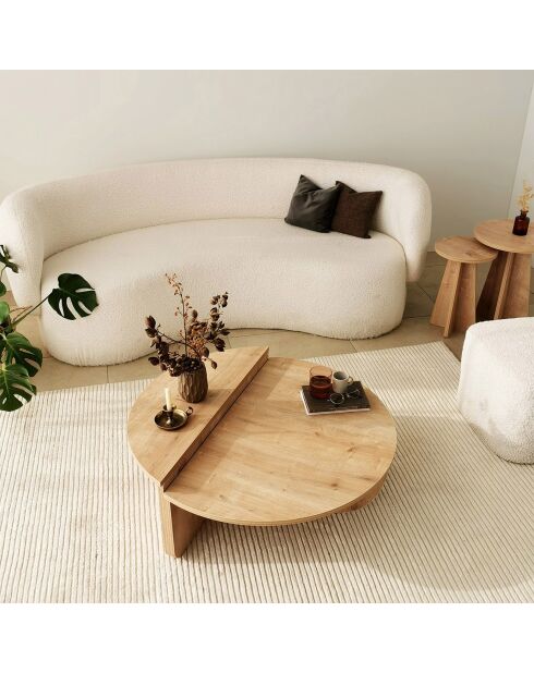 Mesita Podium de roble