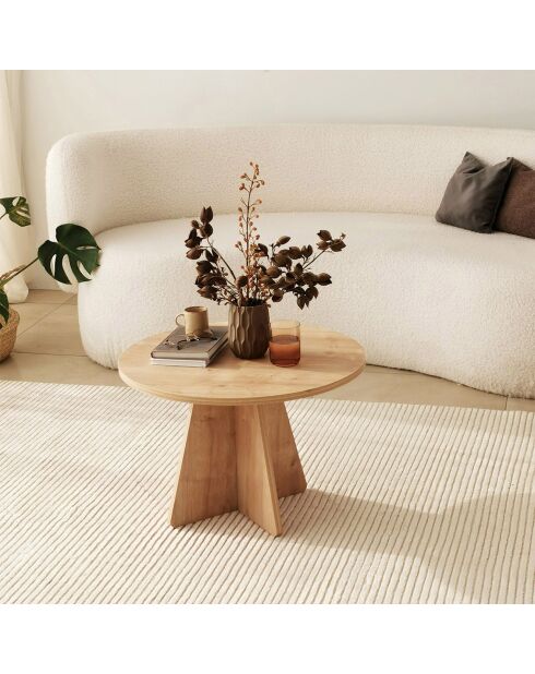 Table basse Mushroom chêne - 60x40x60 cm