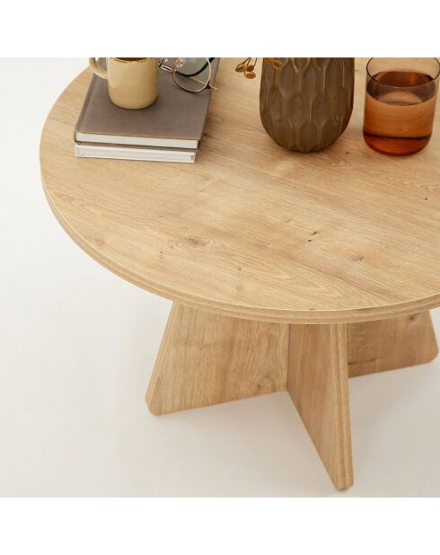Table basse Mushroom chêne - 60x40x60 cm